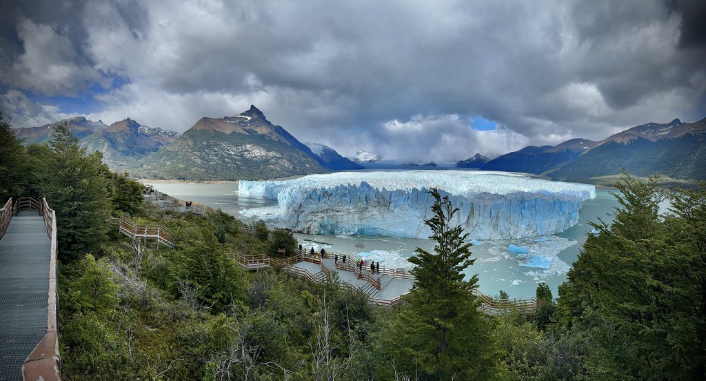 El glaciar Perito Moreno en la Patagonia