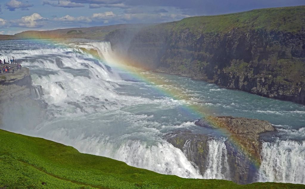 Gullfoss waterfall