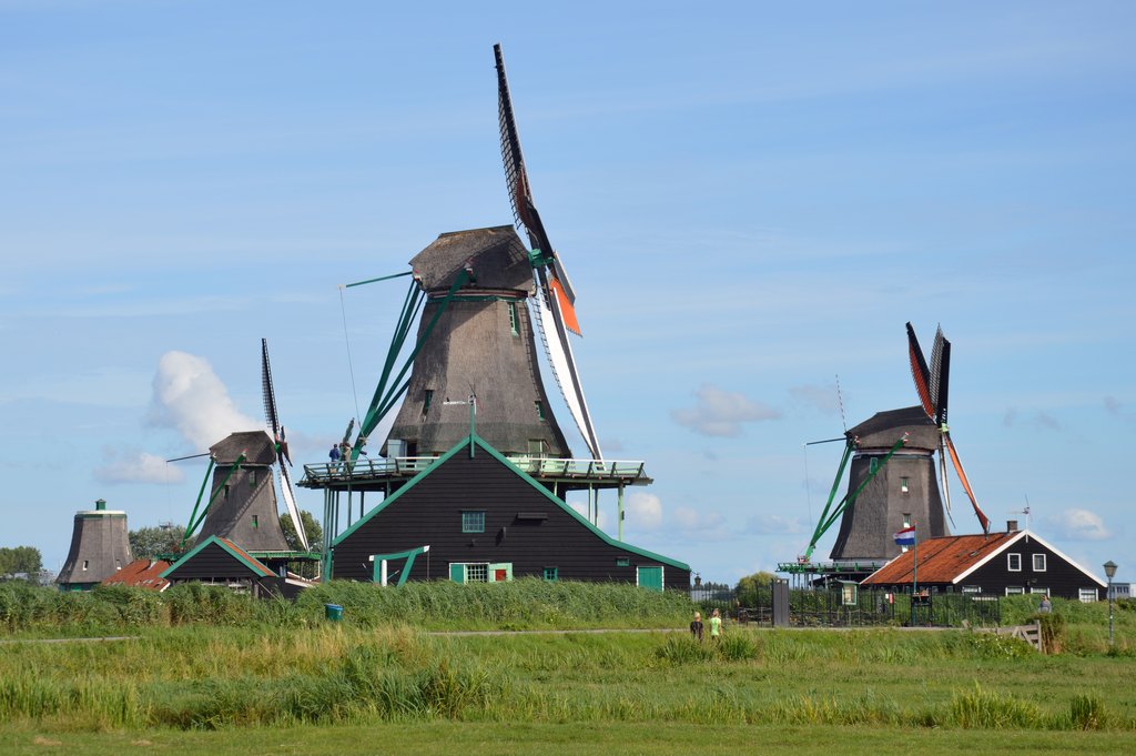 Molinos de viento en Zaanse Schans
