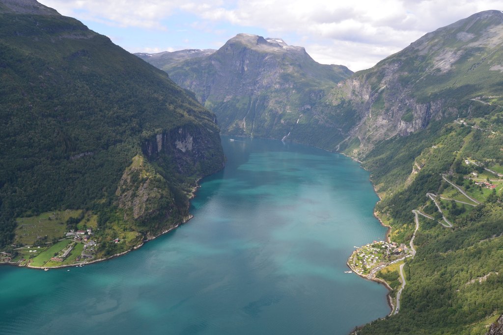El fiordo de Geiranger, en Noruega