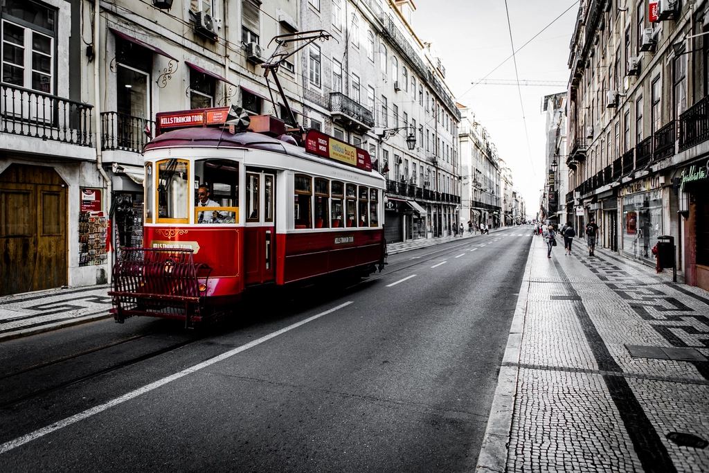 Lisbon tram