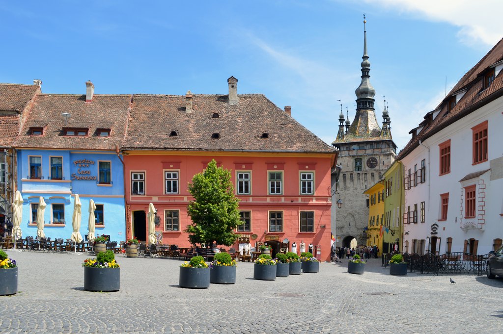 La Torre del Reloj de Sighișoara