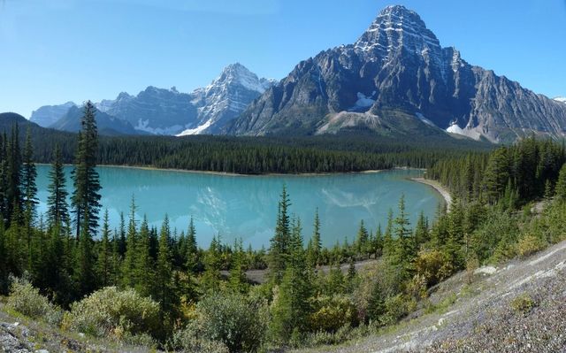 Lake in the Rockies