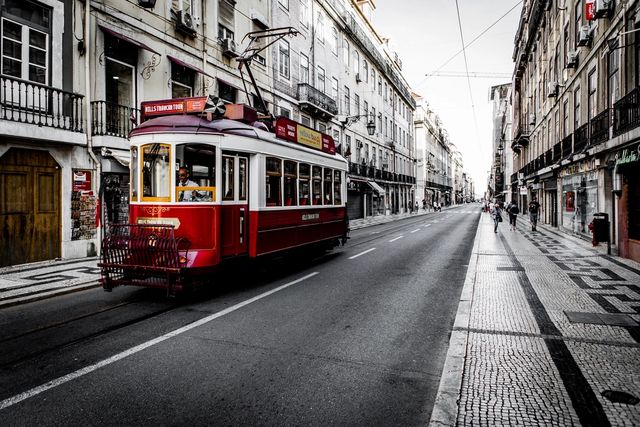 Lisbon tram